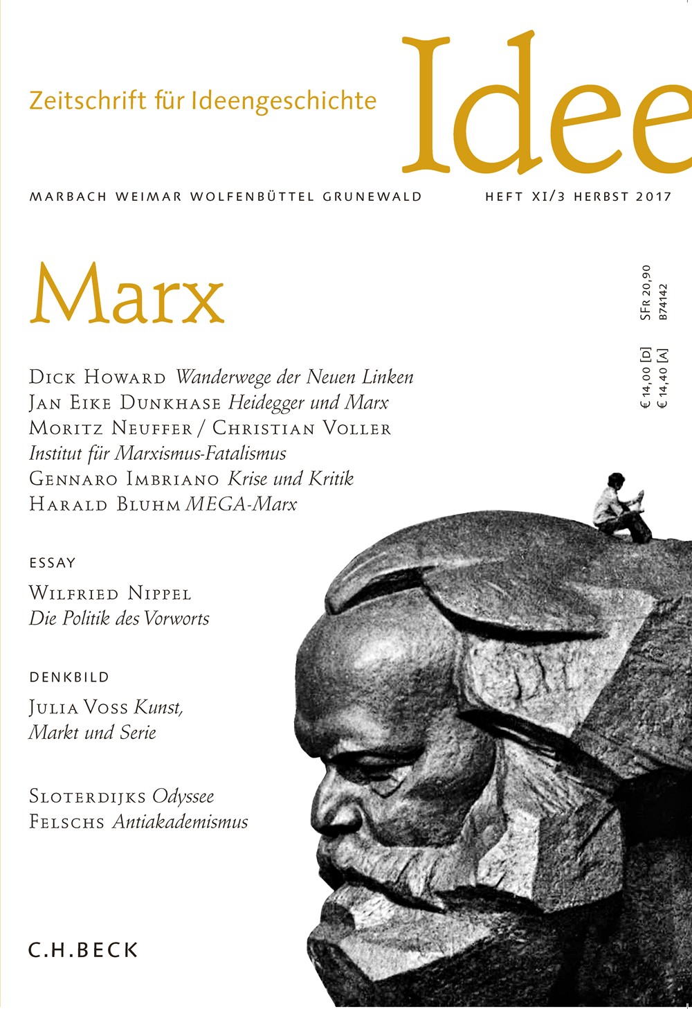 cover of Heft XI/3 Herbst 2017