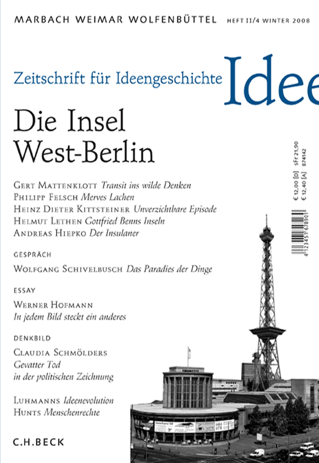 Cover von Heft II/4 Winter 2008