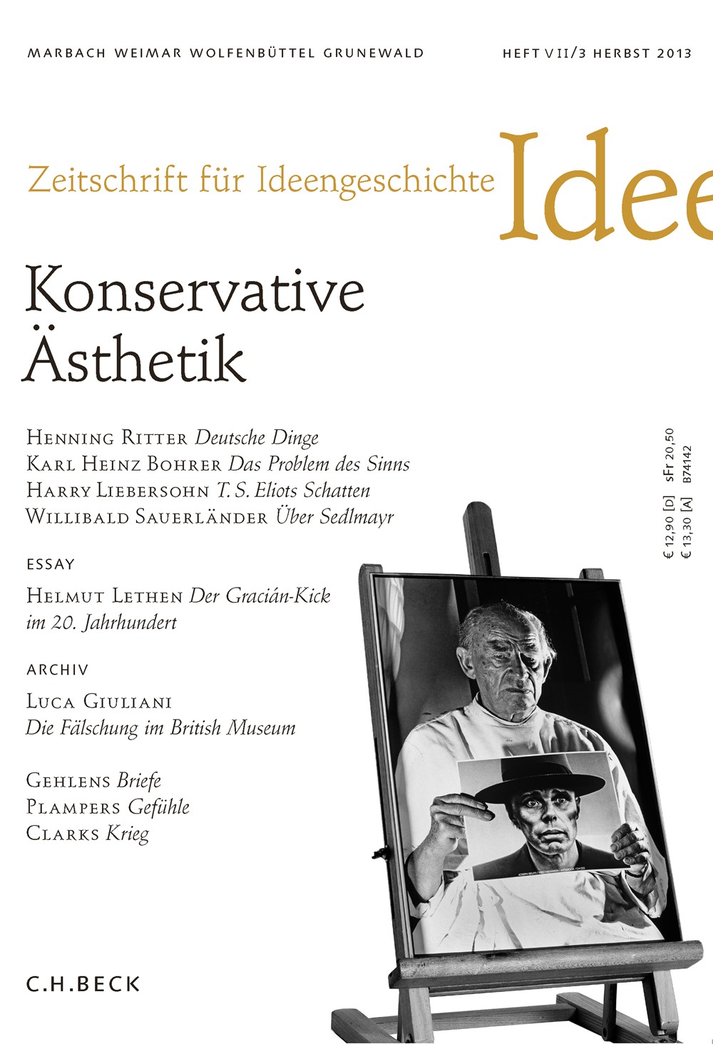 Cover von Heft VII/3 Herbst 2013