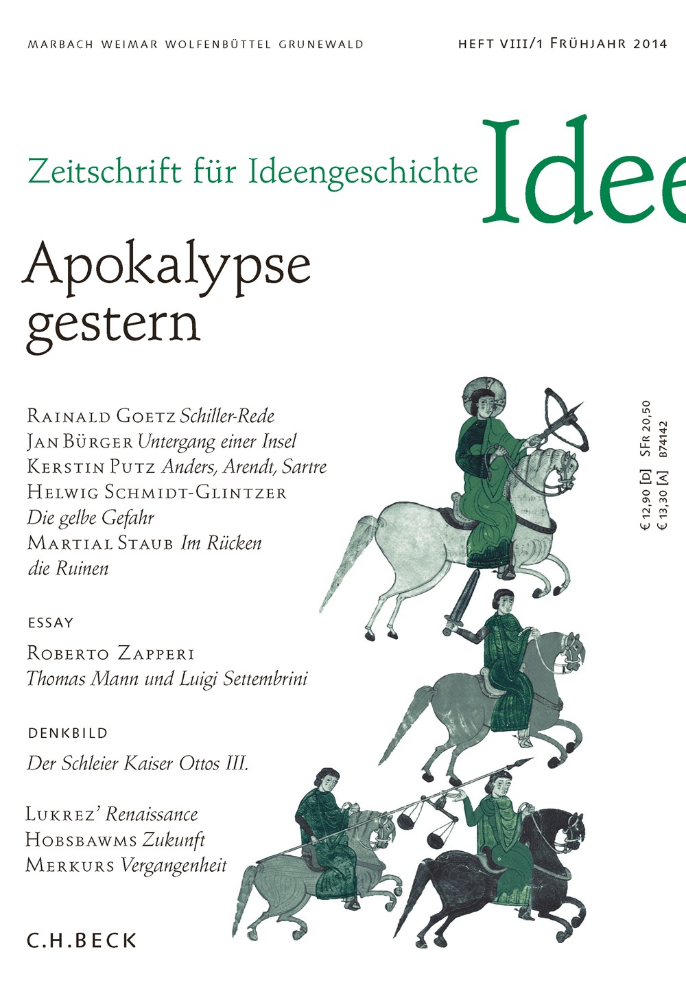 cover of Heft VIII/1 Frühjahr 2014