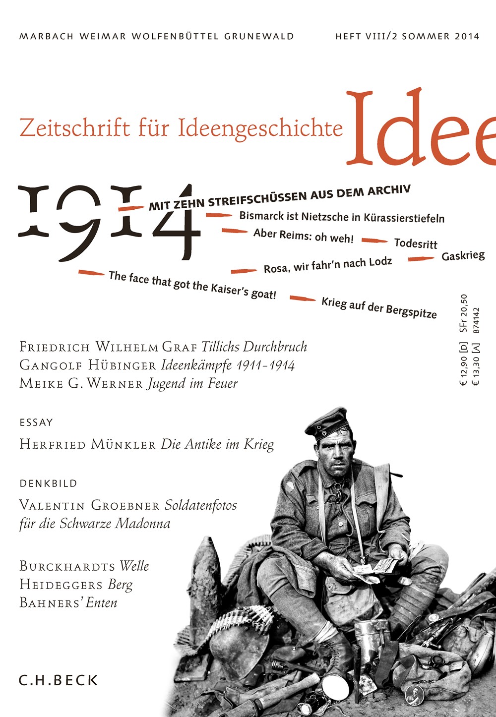 cover of Heft VIII/2 Sommer 2014