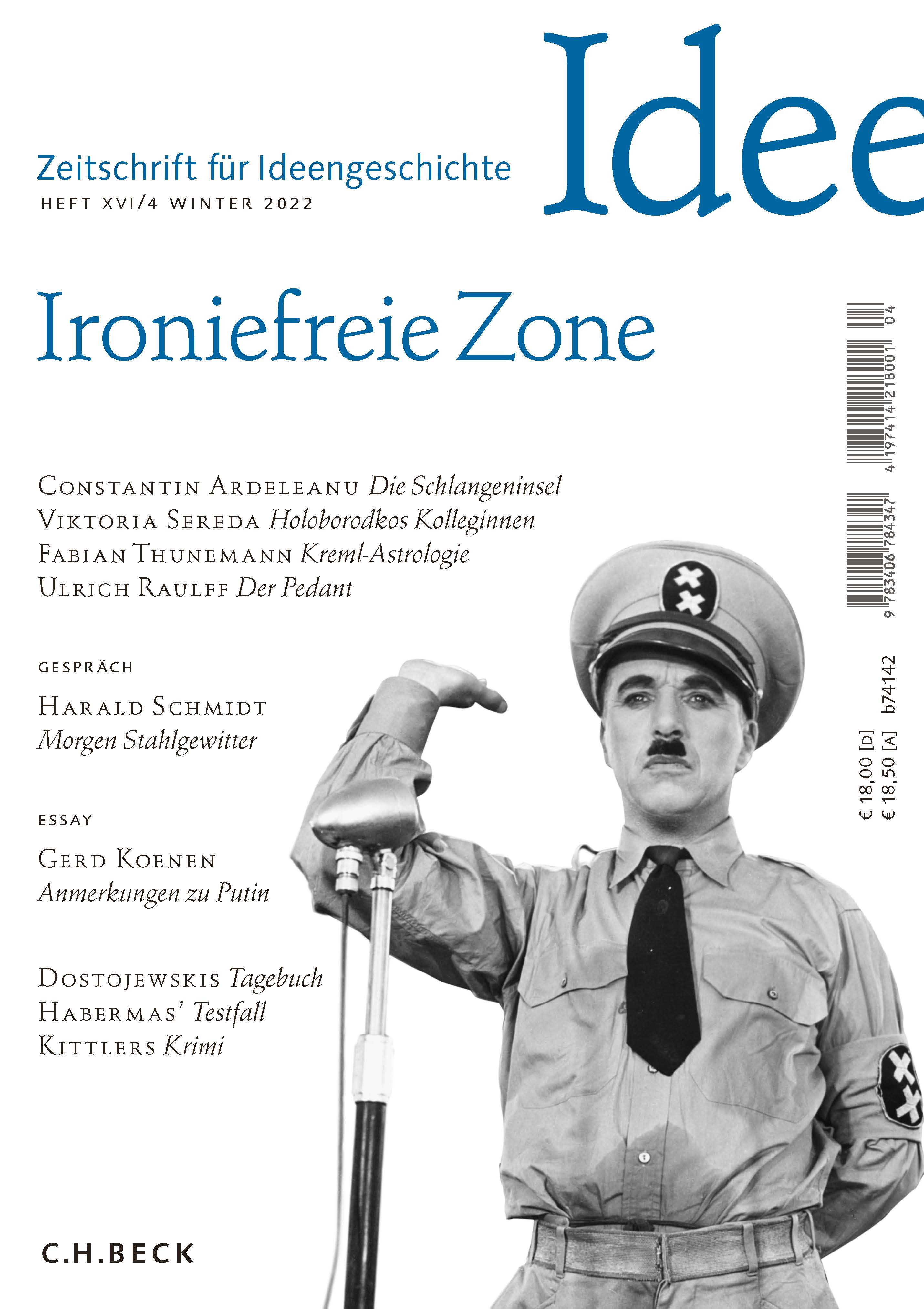 Cover von Heft XVI/4 Winter 2022
