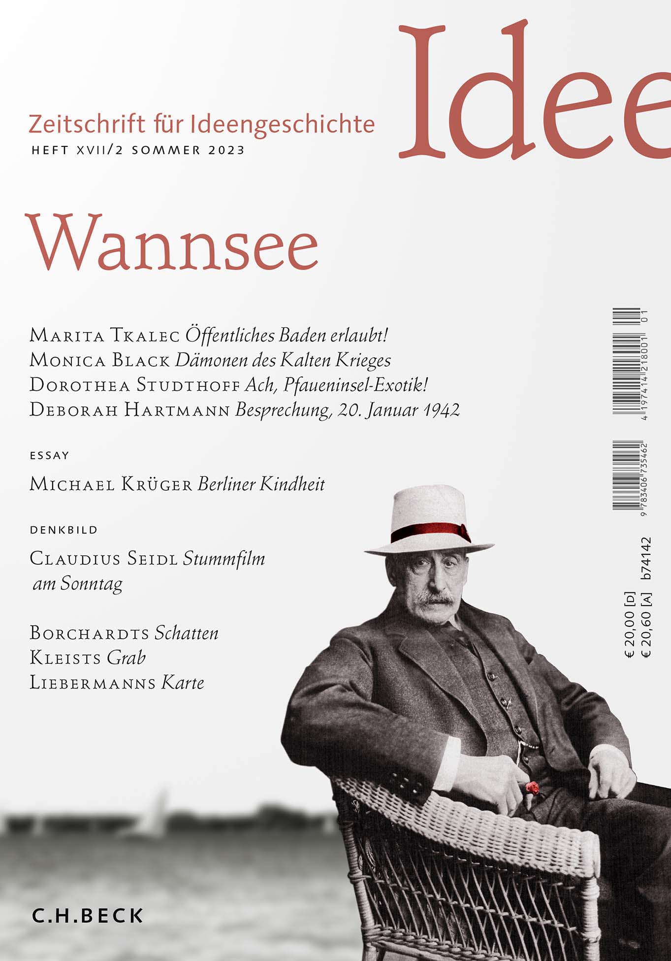 cover of Heft VXII/2 Sommer 2023