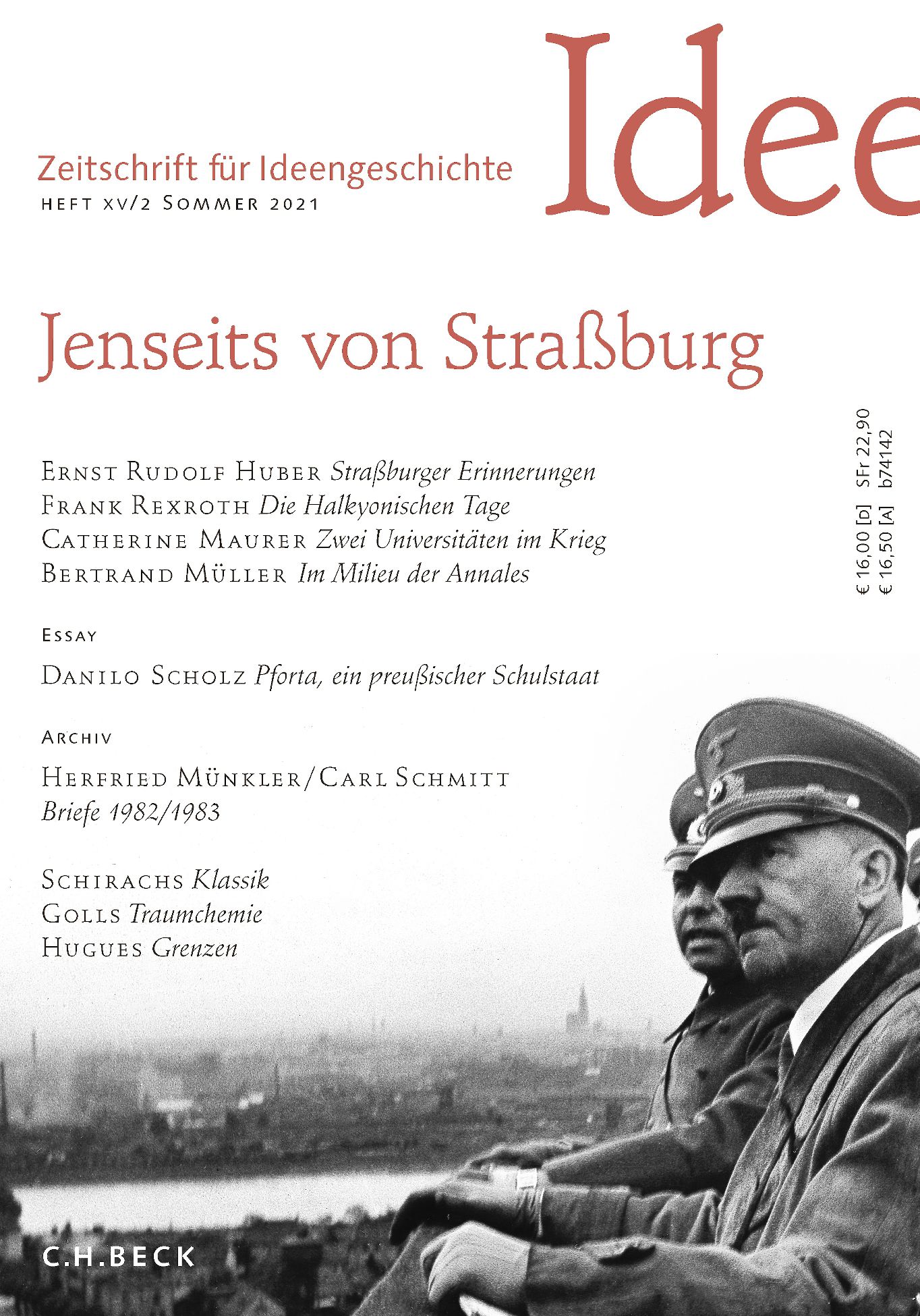 cover of Heft XV/2 Sommer 2021