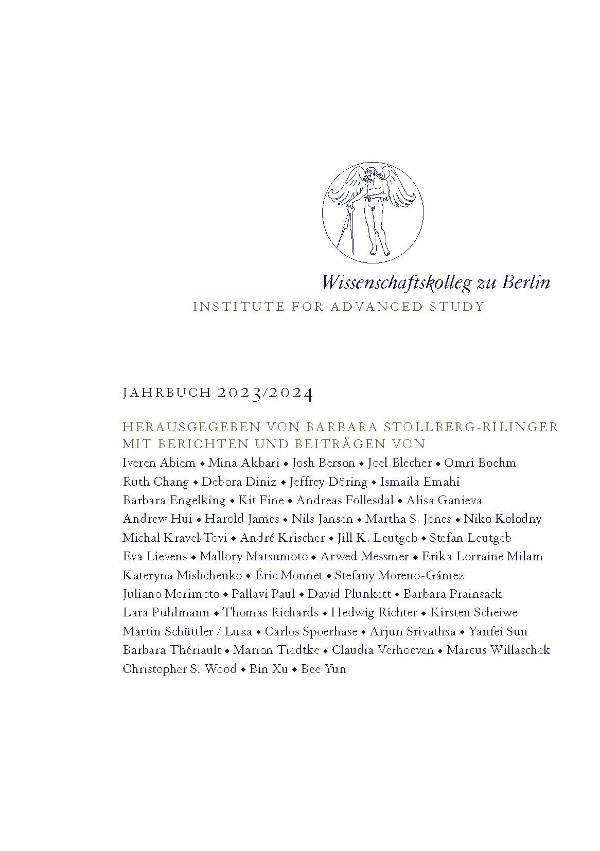 Cover of the Yearbook with Fellows' Names