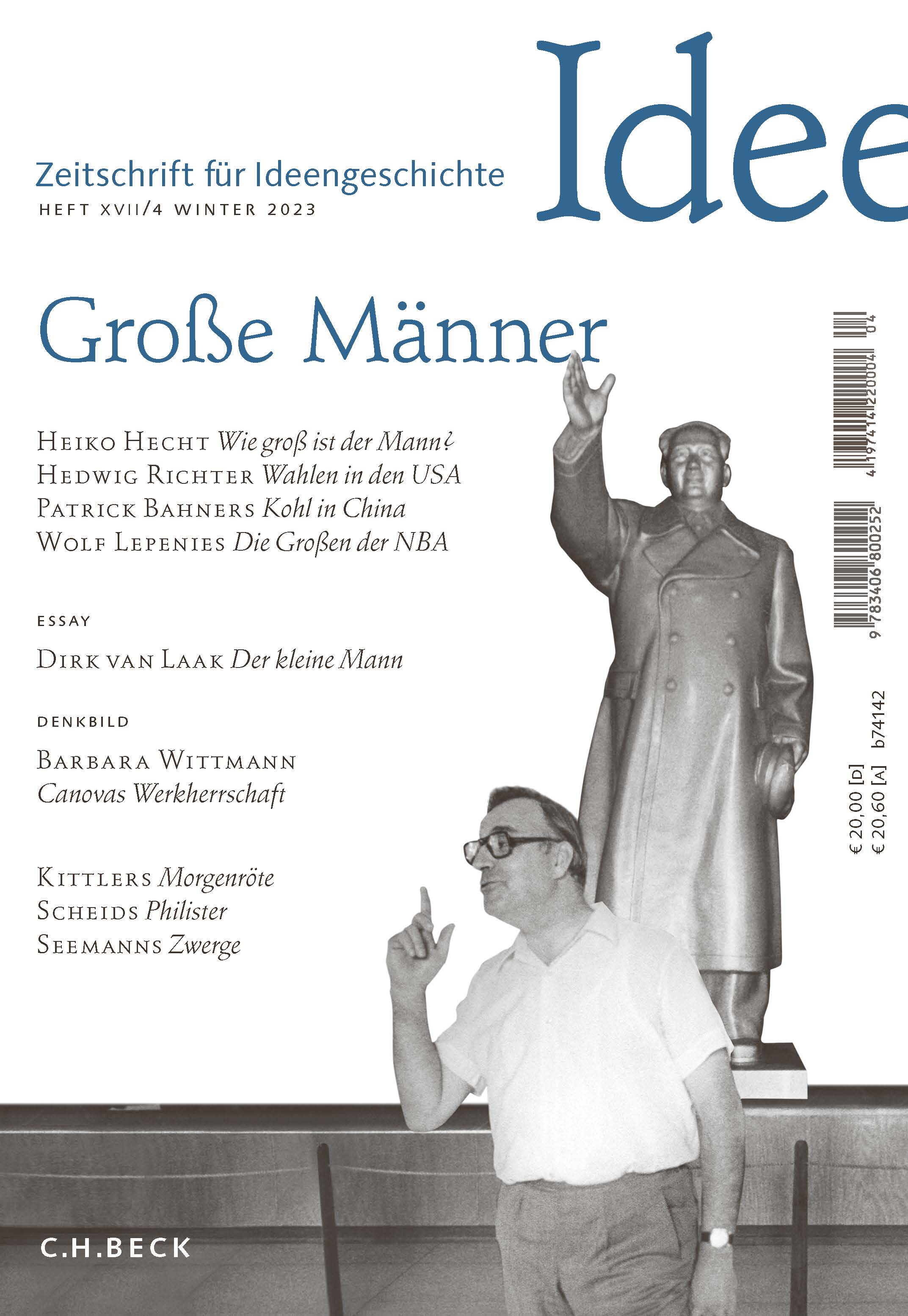cover of Heft XVII/4 Winter 2023