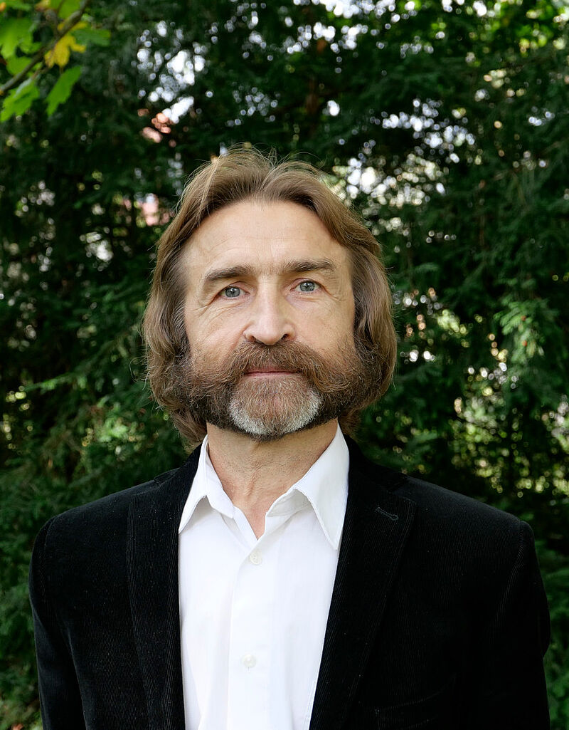 Portrait of Henadz Sahanovich
