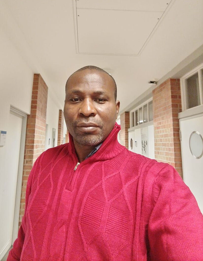 Portrait of Basile Ndjio