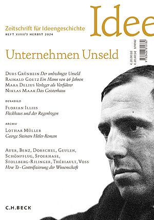 Halbportrait von Siegfried Unseld