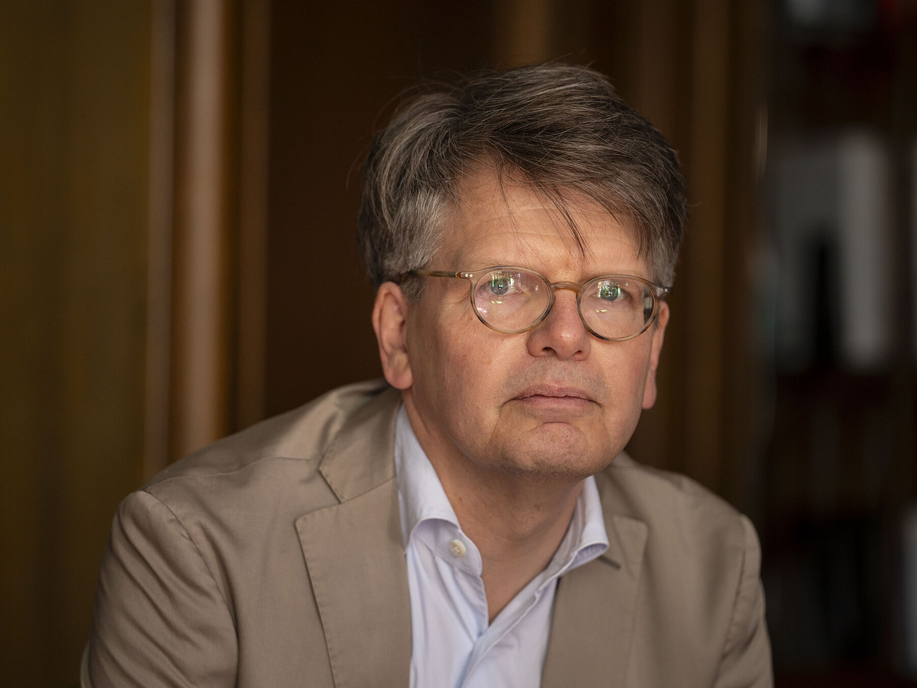 Christoph Möllers, Foto: Maurice Weiss © Wissenschaftskolleg Portrait of Christoph Möllers