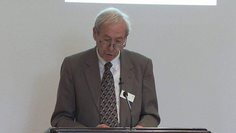 Bild des Vortragenden David Blackbourn