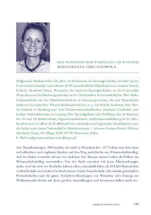 2008_09_Omilanowska_Malgorzata_Jahrbuchbericht.pdf