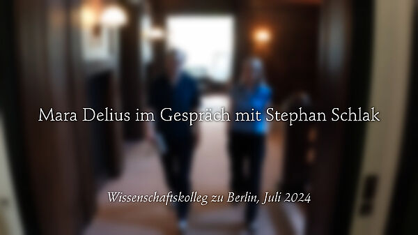 Videostill aus "Unternehmen Unseld -  Mara Delius im Gespräch mit Stephan Schlak"