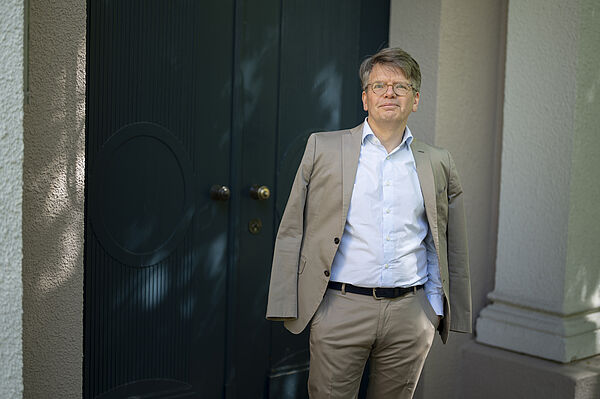 Christoph Möllers, Foto: Maurice Weiss © Wissenschaftskolleg Portrait of Christoph Möllers