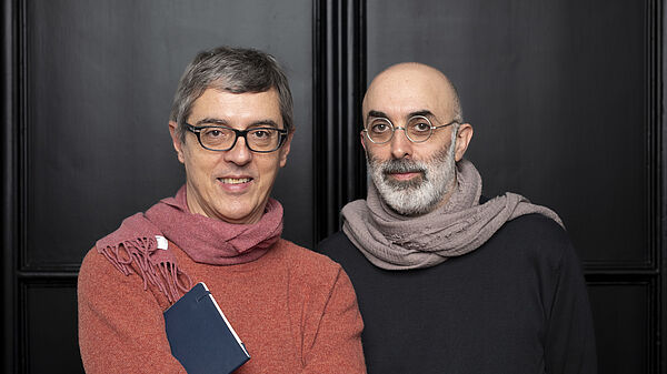 Nuno Ramos and Eduardo Halfon