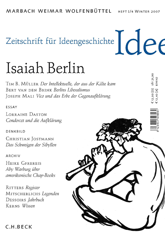 cover of Heft I/4 Winter 2007