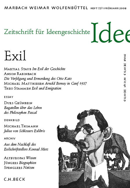 Cover von Heft II/1 Frühjahr 2008