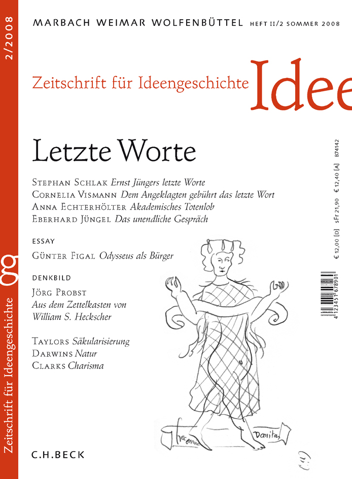 cover of Heft II/2 Sommer 2008