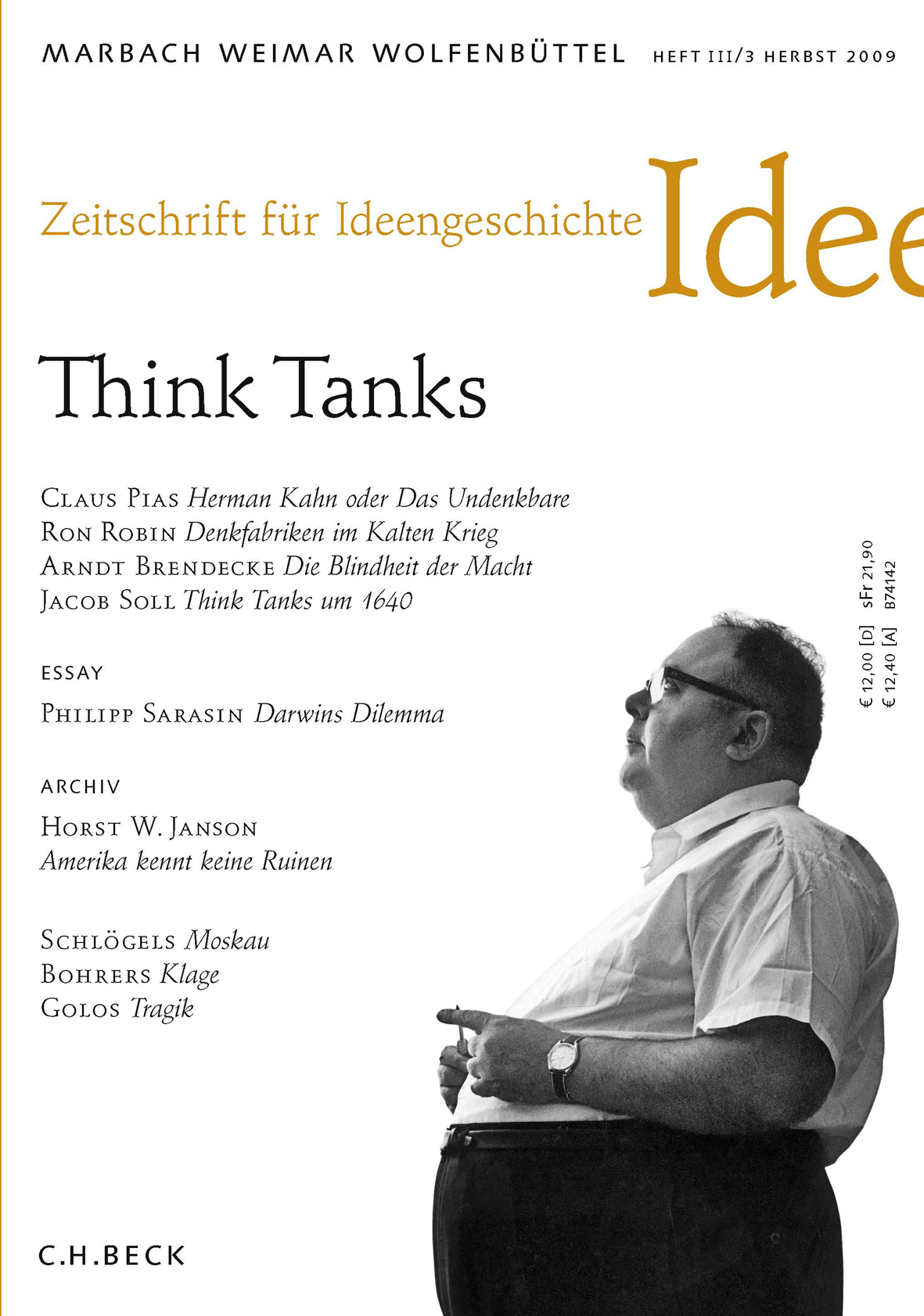 Cover von Heft III/3 Herbst 2009
