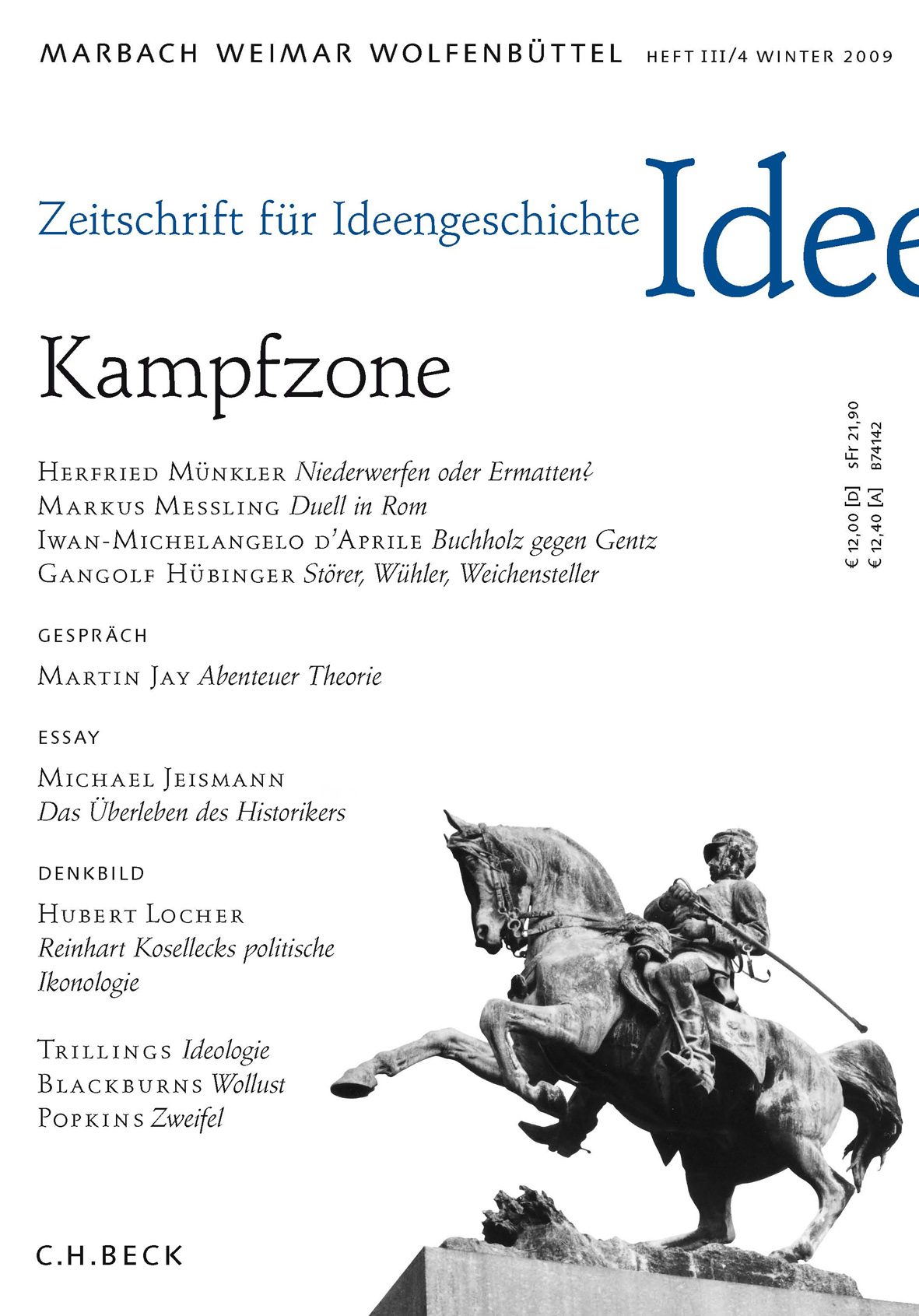 cover of Heft III/4 Winter 2009