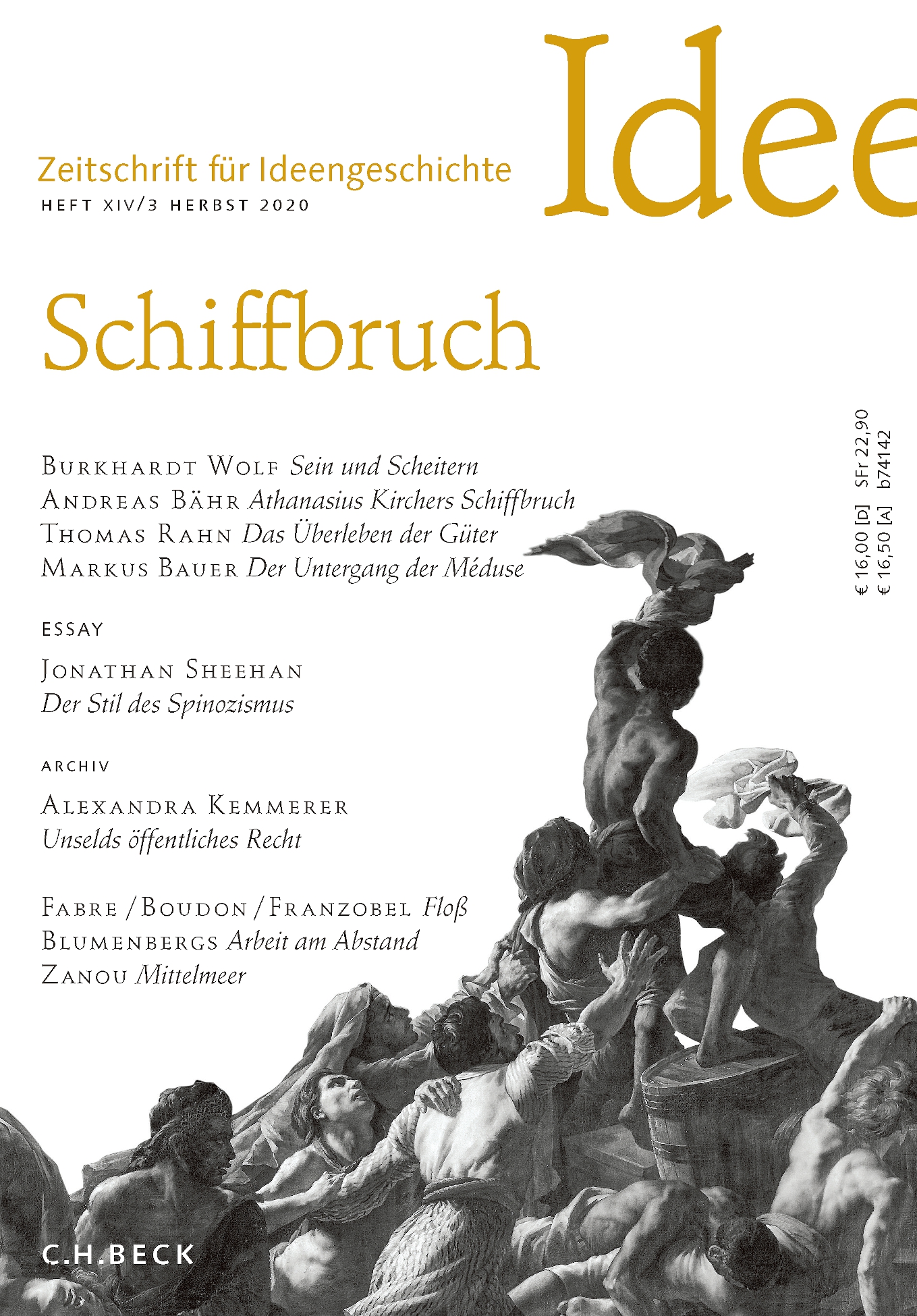 cover of Heft XIV/3 Herbst 2020