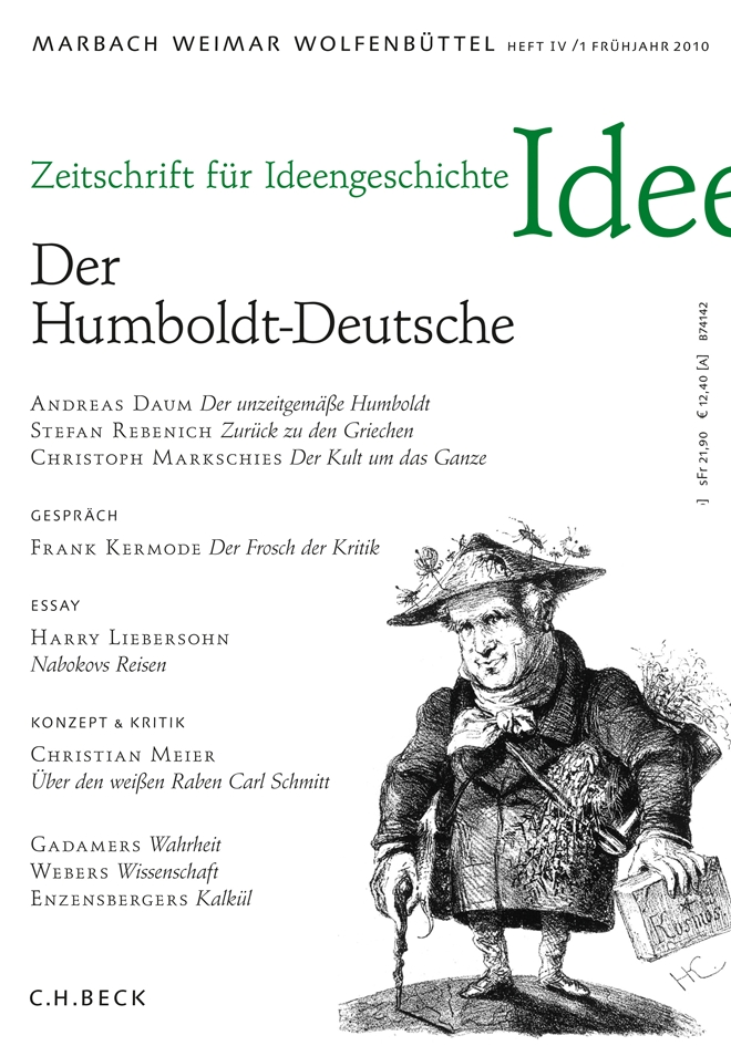 Cover von Heft IV/2 Frühjahr 2010