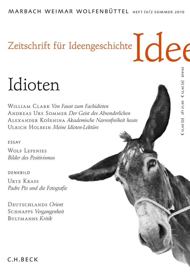 Cover von Heft IV/2 Sommer 2010