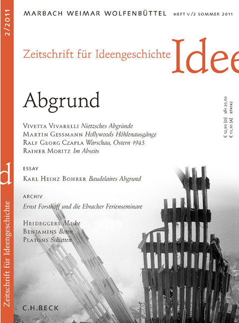 Cover von Heft V/2 Sommer 2011