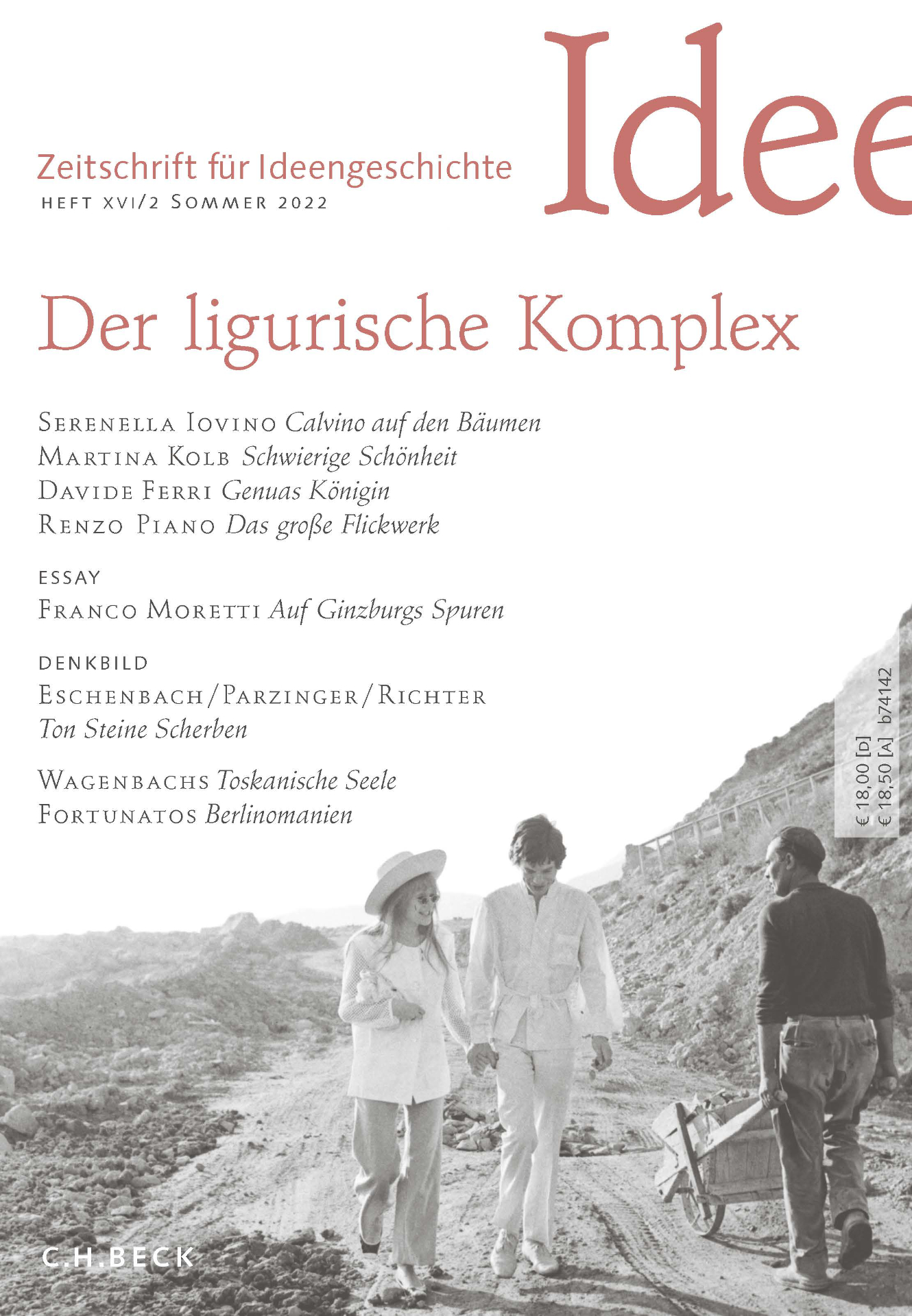 cover of Heft XVI/2 Sommer