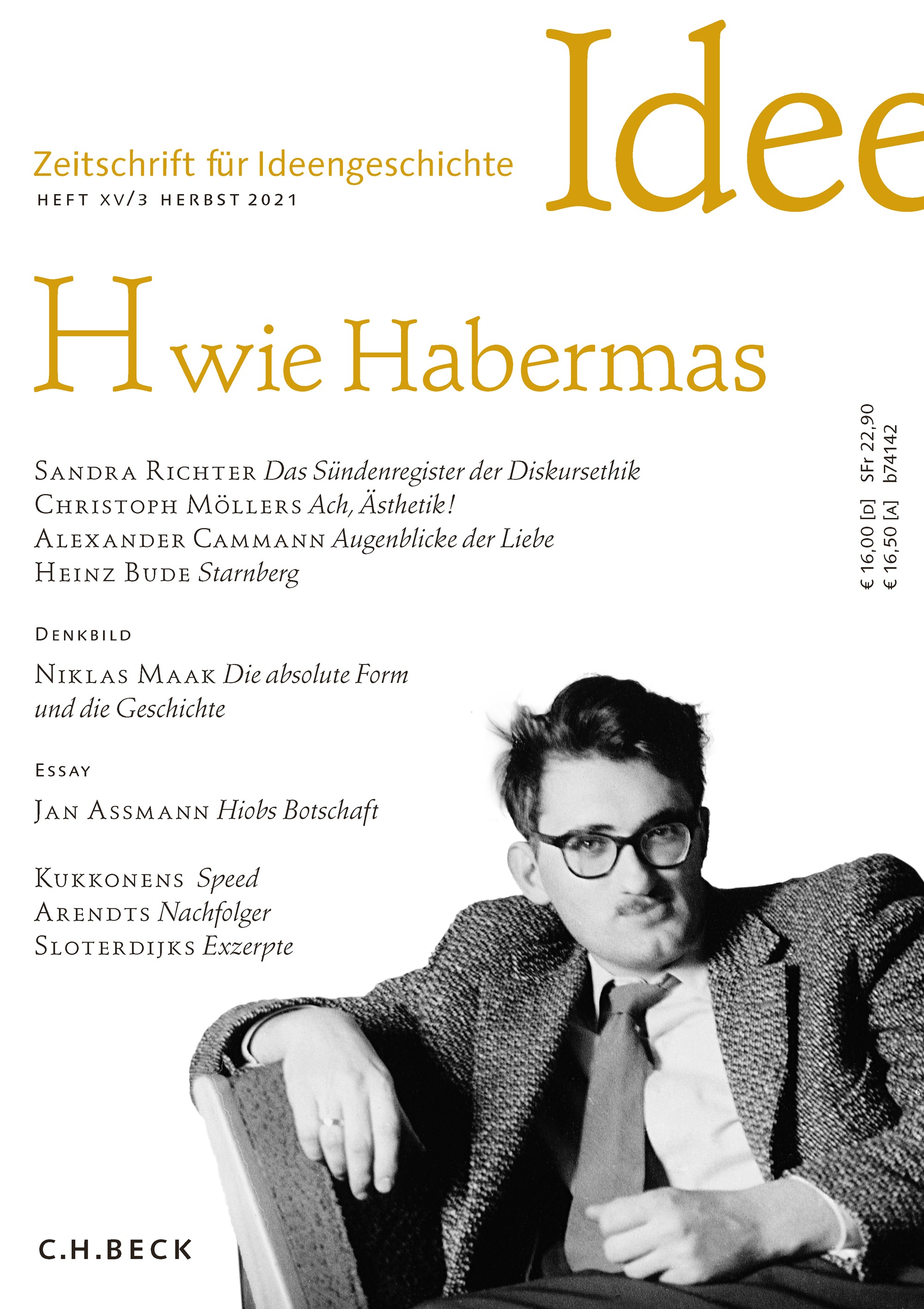Cover von Heft XV/3 Herbst 2021