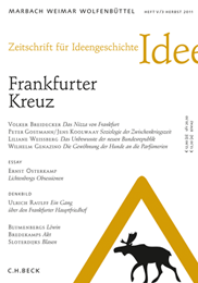 cover of Heft V/3 Herbst 2011